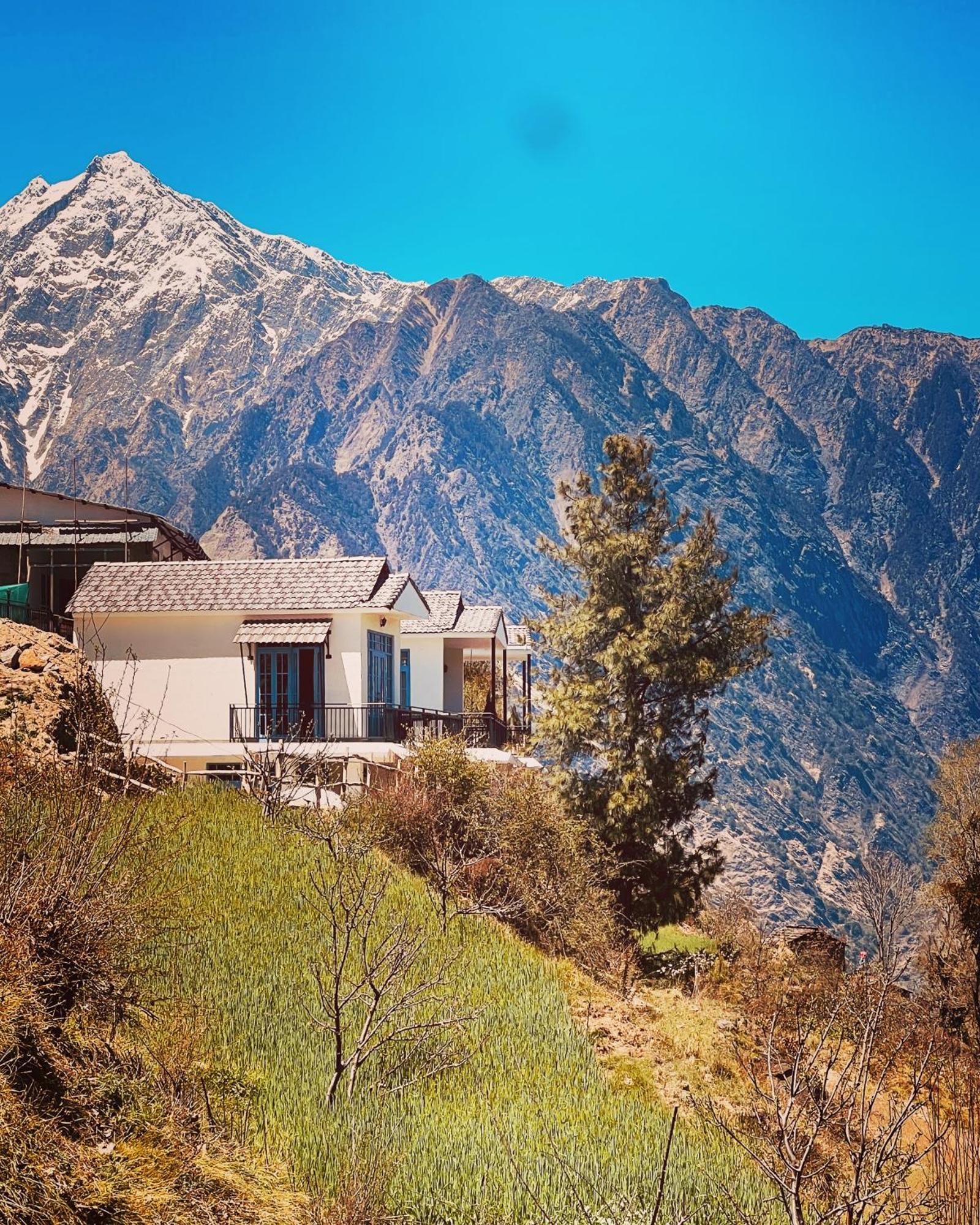 Faraway Cottages, Auli Joshīmath Exteriér fotografie