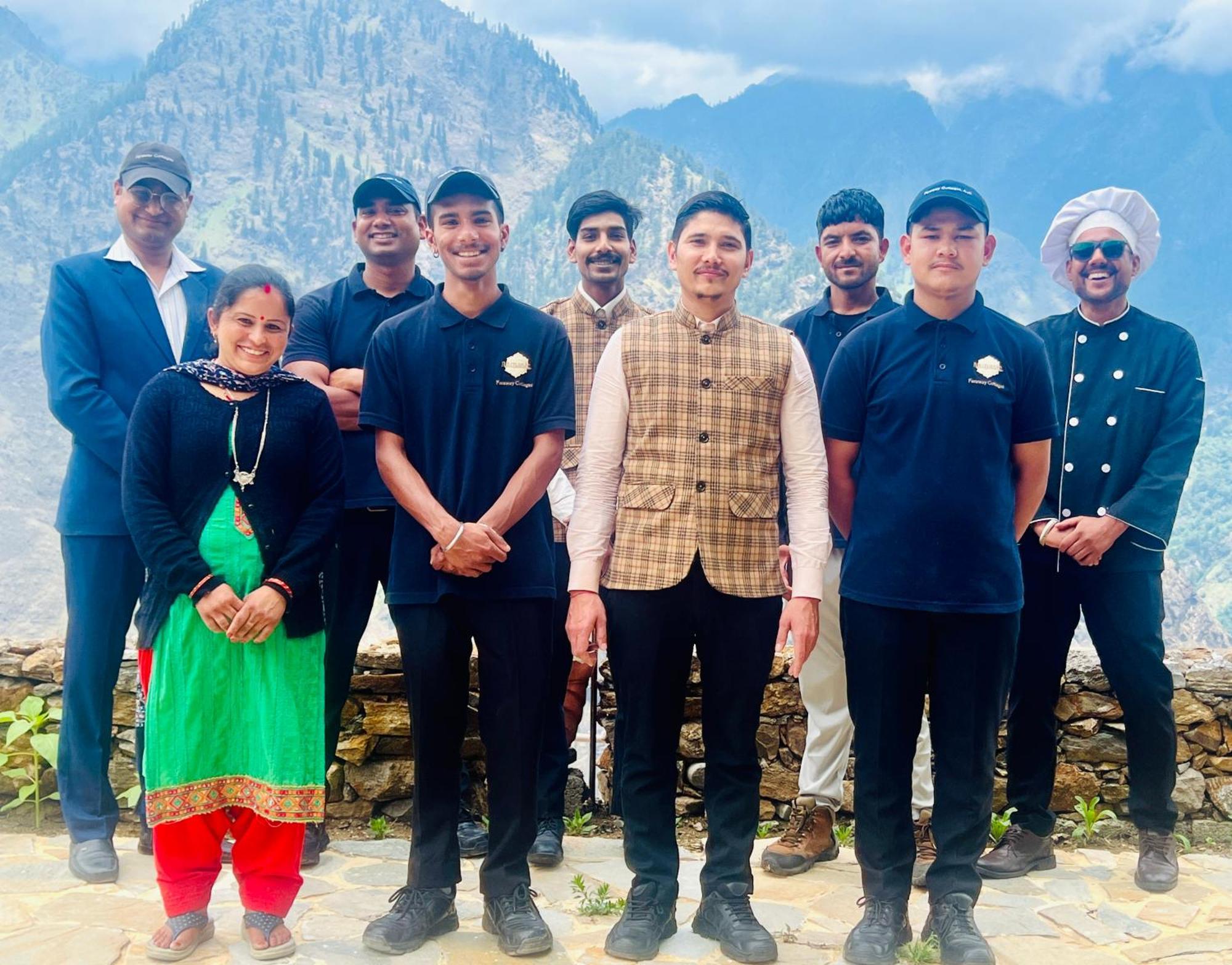 Faraway Cottages, Auli Joshīmath Exteriér fotografie
